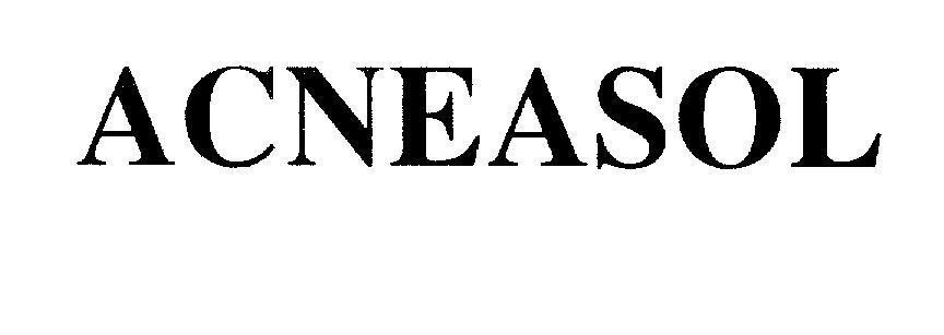 Mẫu nhãn hiệu ACNEASOL