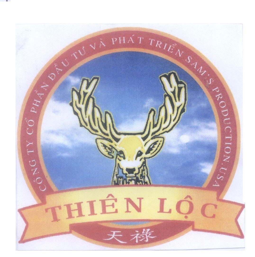 Mẫu nhãn hiệu Thiên Lộc Công ty cổ phần đầu tư và phát triển SAM'S PRODUCTION.USA [thiên loc]