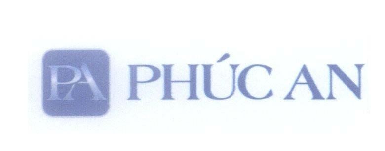 Mẫu nhãn hiệu PA Phúc An