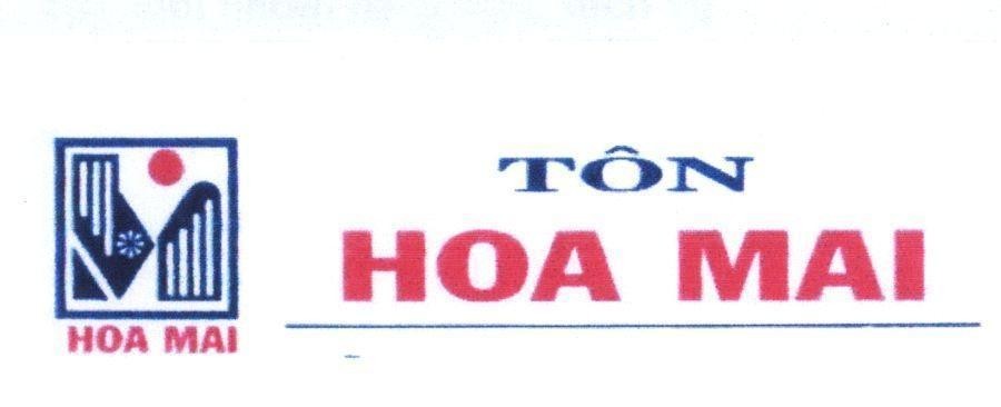 Mẫu nhãn hiệu Tôn Hoa Mai H M