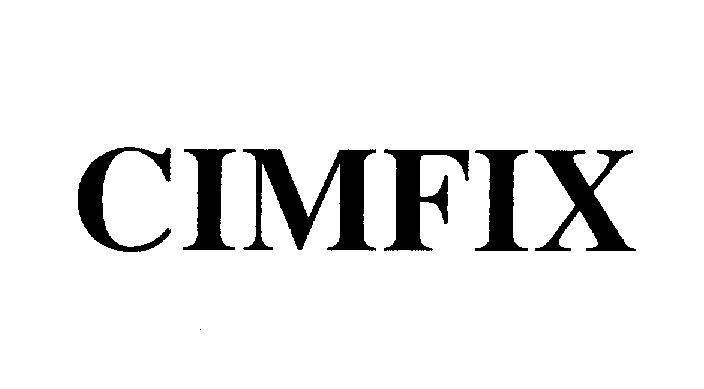 Mẫu nhãn hiệu CIMFIX