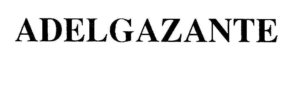 Mẫu nhãn hiệu ADELGAZANTE