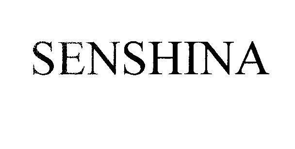 Mẫu nhãn hiệu SENSHINA