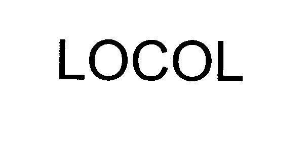 Mẫu nhãn hiệu LOCOL