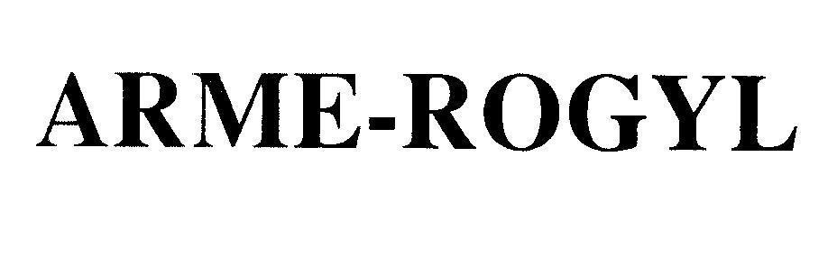 Mẫu nhãn hiệu ARME-ROGYL