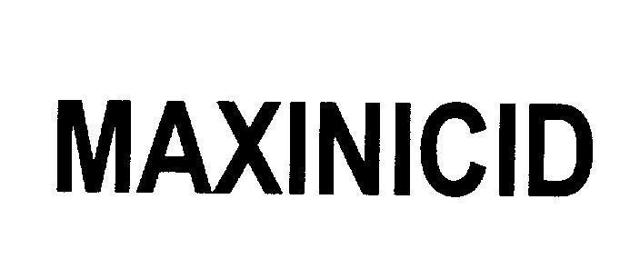 Mẫu nhãn hiệu MAXINICID