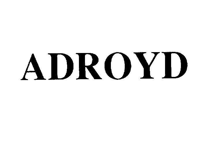 Mẫu nhãn hiệu ADROYD