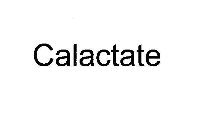 Mẫu nhãn hiệu Calactate