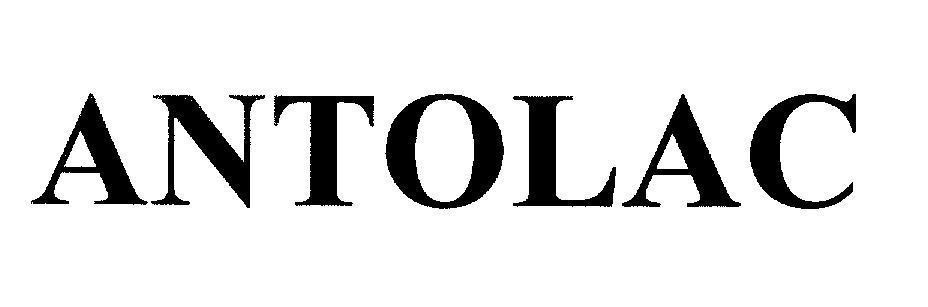Mẫu nhãn hiệu ANTOLAC