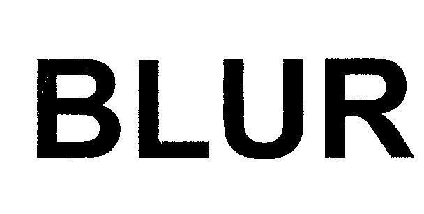 Mẫu nhãn hiệu BLUR