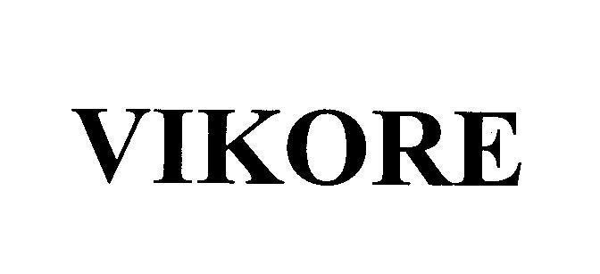 Mẫu nhãn hiệu VIKORE