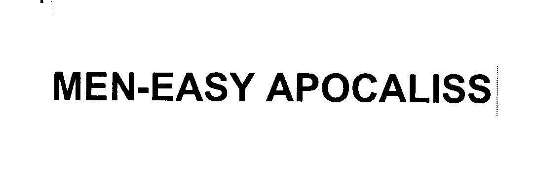 Mẫu nhãn hiệu MEN - EASY APOCALISS