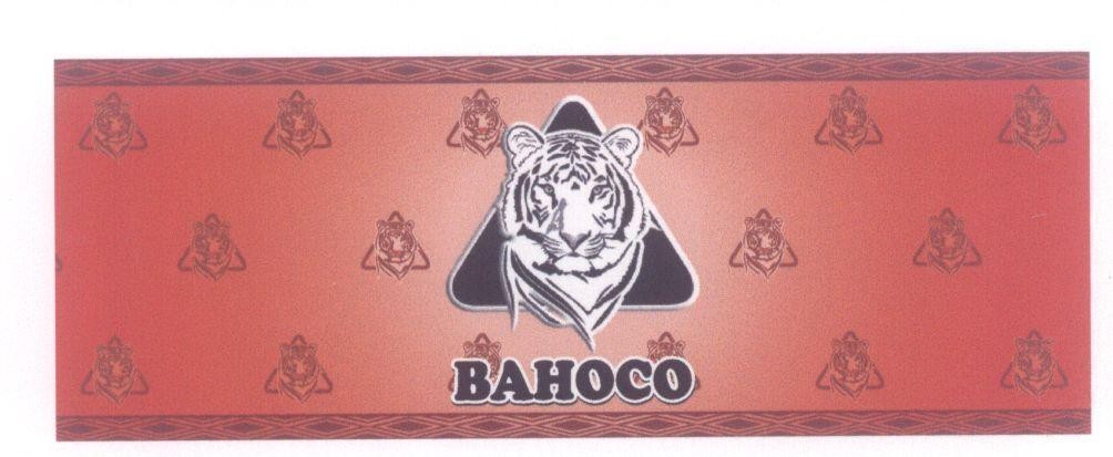 Mẫu nhãn hiệu BAHOCO