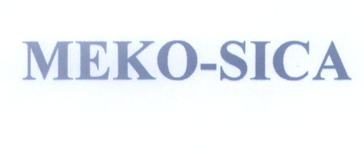 Mẫu nhãn hiệu MEKO-SICA