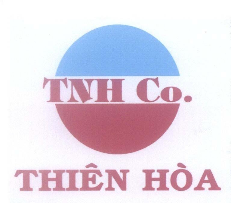 Mẫu nhãn hiệu TNH Co. Thiên Hoà