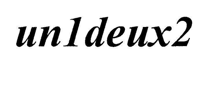 Mẫu nhãn hiệu un1deux2