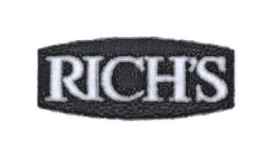 Mẫu nhãn hiệu RICH'S