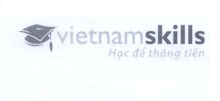Mẫu nhãn hiệu vietnamskills vietnam skills Học để thăng tiến