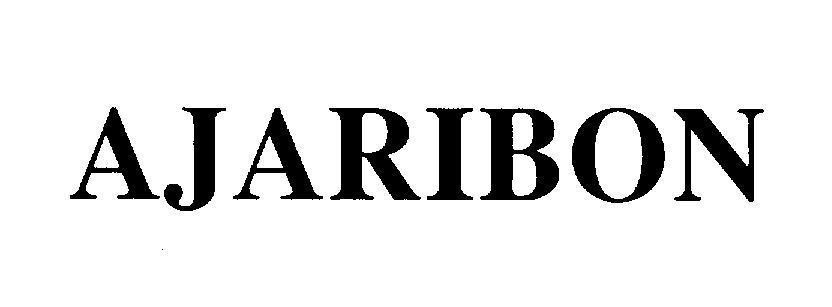 Mẫu nhãn hiệu AJARIBON