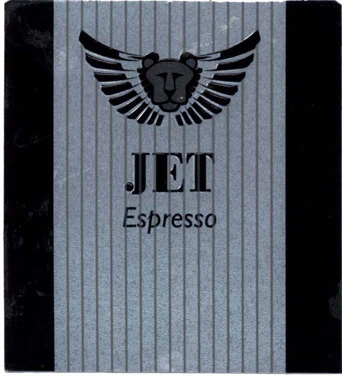 Mẫu nhãn hiệu JET Espresso