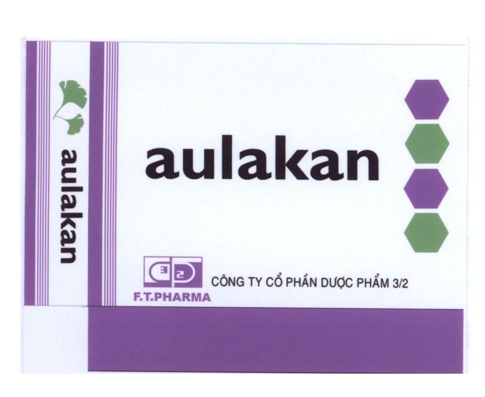 Mẫu nhãn hiệu aulakan F.T.PHARMA F T PHARMA 3 2 Công ty cổ phần dược phẩm 3/2