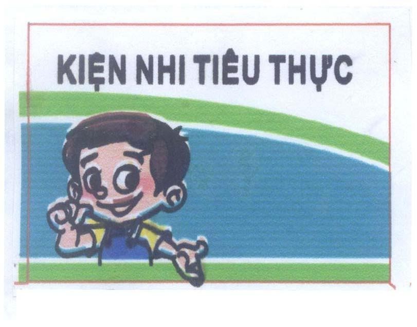 Mẫu nhãn hiệu Kiện Nhi Tiêu Thực