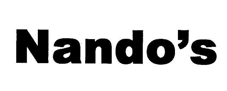 Mẫu nhãn hiệu Nando's