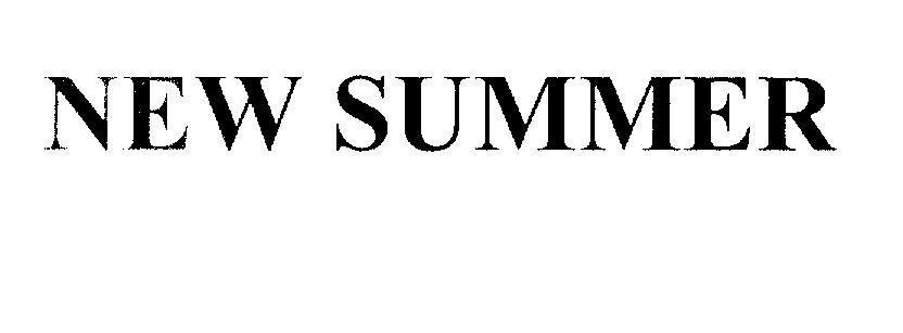 Mẫu nhãn hiệu NEW SUMMER