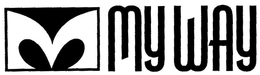 Mẫu nhãn hiệu M MyWay My Way, hinh