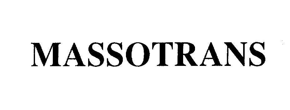 Mẫu nhãn hiệu MASSOTRANS