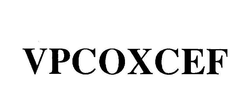 Mẫu nhãn hiệu VPCOXCEF