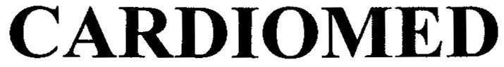 Mẫu nhãn hiệu CARDIOMED