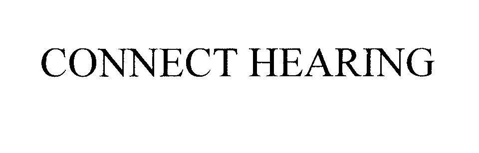 Mẫu nhãn hiệu CONNECT HEARING