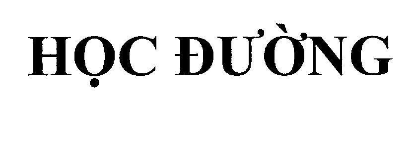 Mẫu nhãn hiệu Học Đường