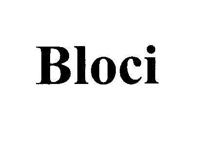 Mẫu nhãn hiệu Bloci