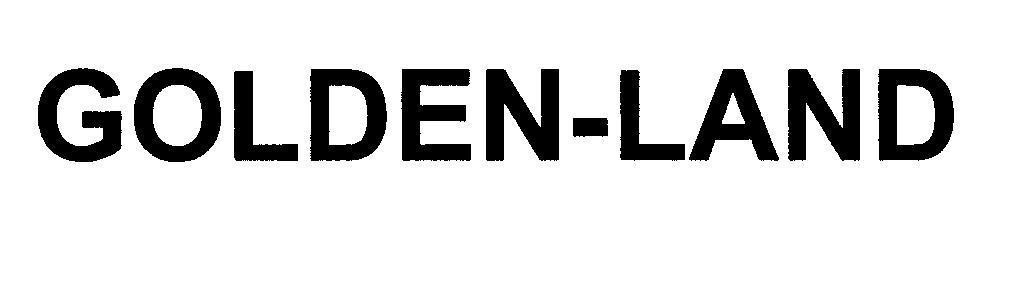 Mẫu nhãn hiệu GOLDEN - LAND