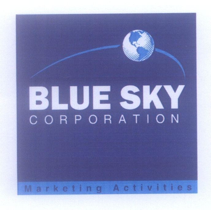 Mẫu nhãn hiệu BLUE SKY CORPORATION Marketing Activities