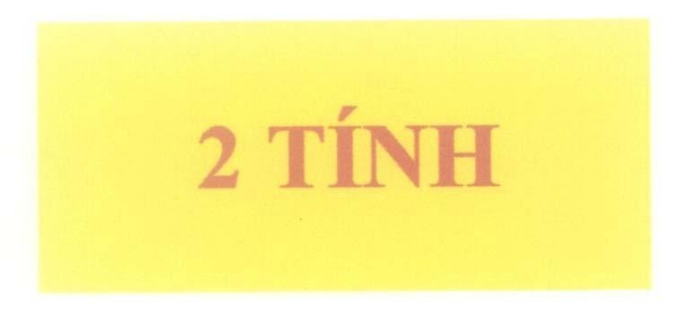 Mẫu nhãn hiệu 2 Tính