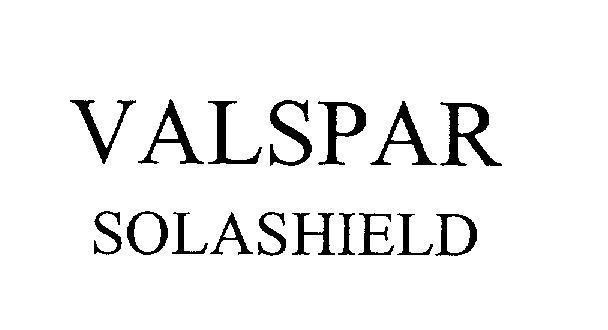 Mẫu nhãn hiệu VALSPAR SOLASHIELD
