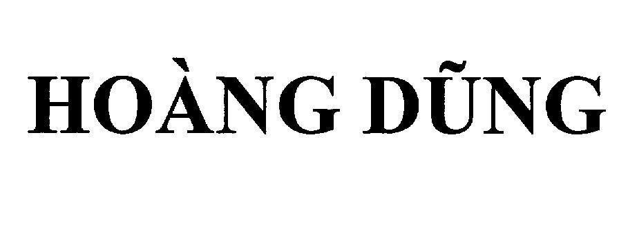 Mẫu nhãn hiệu Hoàng Dũng