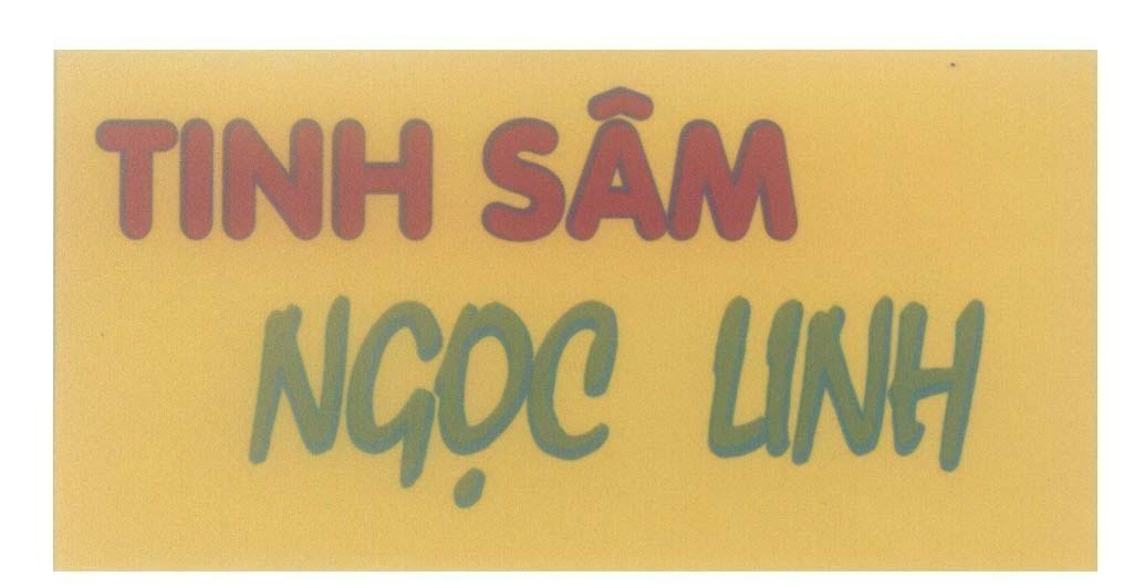 Mẫu nhãn hiệu Tinh Sâm Ngọc Linh