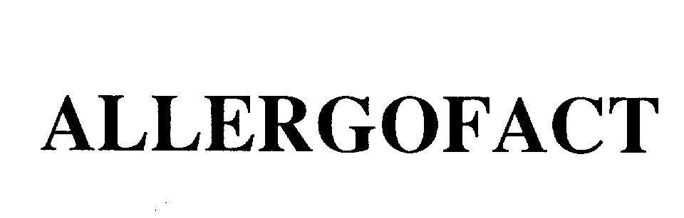 Mẫu nhãn hiệu ALLERGOFACT