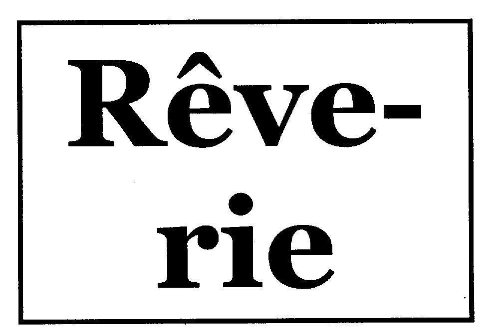 Mẫu nhãn hiệu Rêve - rie Rêve rie
