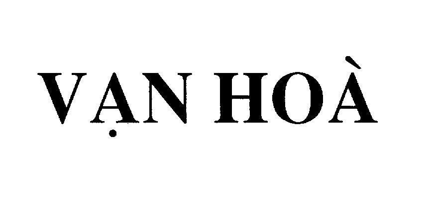 Mẫu nhãn hiệu Vạn Hòa