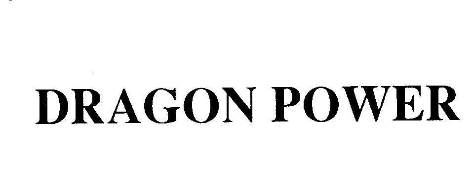 Mẫu nhãn hiệu DRAGON POWER