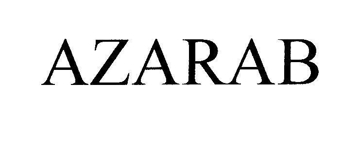 Mẫu nhãn hiệu AZARAB