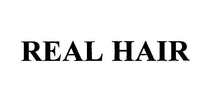 Mẫu nhãn hiệu REAL HAIR