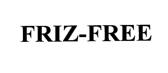 Mẫu nhãn hiệu FRIZ-FREE