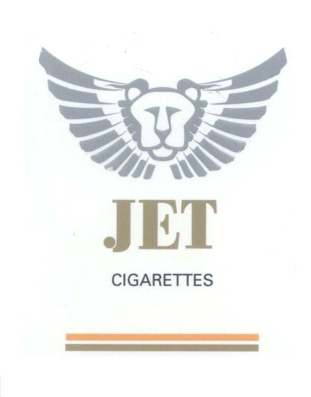 Mẫu nhãn hiệu JET CIGARETTES