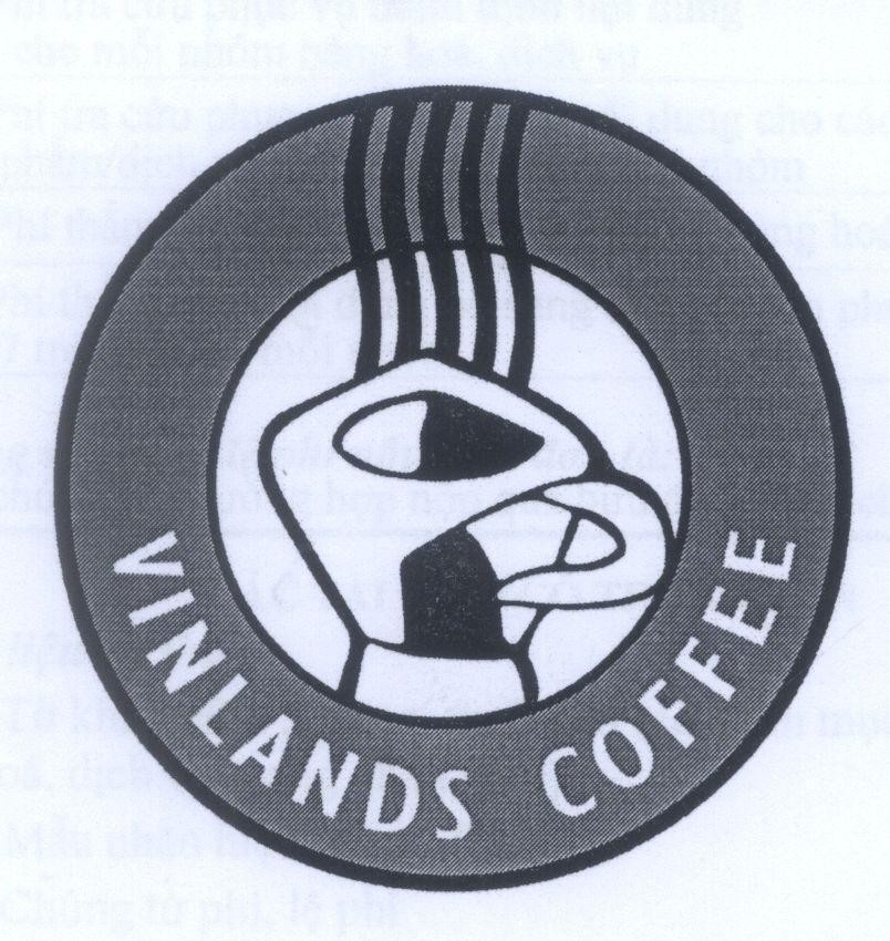 Mẫu nhãn hiệu VINLANDS COFFEE